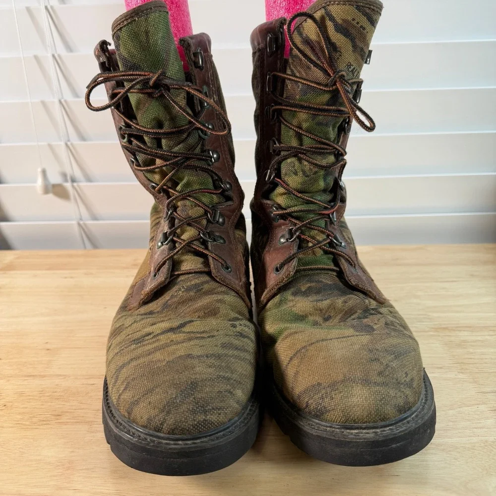 Cabela's Gore-Tex Hunting Boots Men's Camouflage Thinsulate Outdoor - 10 Vibram
